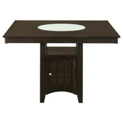 Gabriel Square Counter Height Dining Set Cappuccino