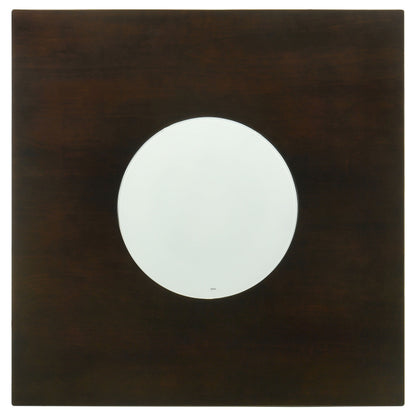 Mesa de comedor Gabriel de 52 pulgadas de altura de mostrador color capuchino