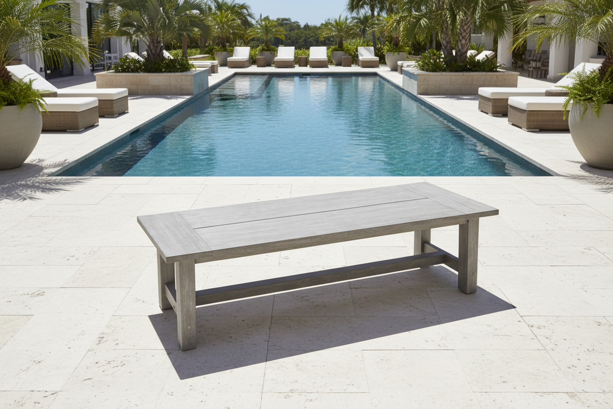 Sierra Eucalyptus Outdoor Bench