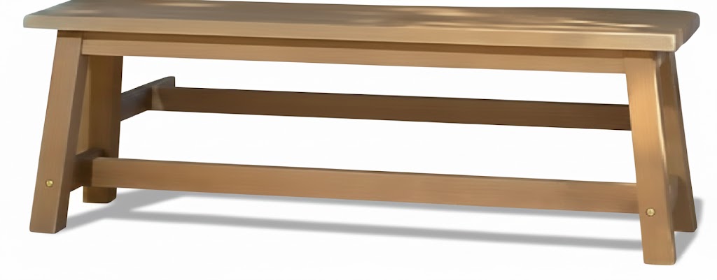 Rectangular Outdoor Bench