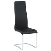 Montclair Upholstered Dining Side Chair Black (Set of 4)