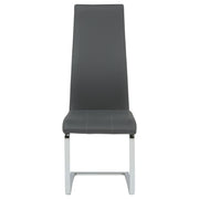 Montclair Upholstered Dining Side Chair Grey (Set of 4)