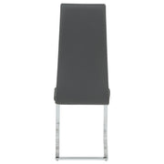 Montclair Upholstered Dining Side Chair Grey (Set of 4)