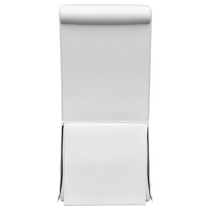 Shawna Upholstered Skirted Side Chair Light Grey (Set of 2)