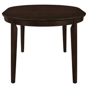 Juego de mesa de comedor extensible Gabriel Cappuccino