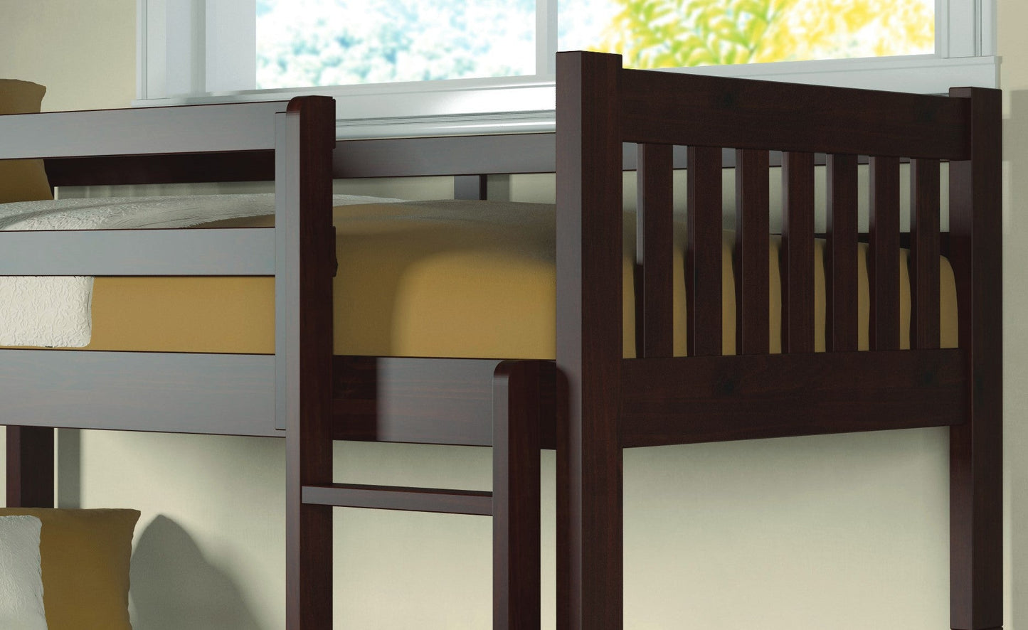 Austin Mission Twin over Twin Bunkbed