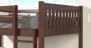 Austin Mission Full over Full Bunkbed