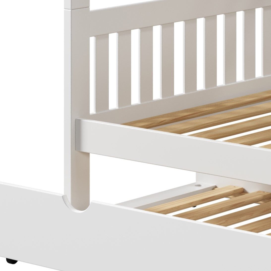 Austin Mission Full over Full Bunkbed with Twin Trundle Bed