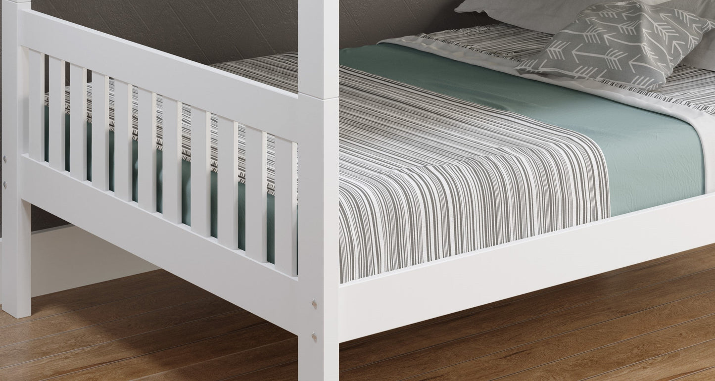 Austin Mission Full over Full Bunkbed