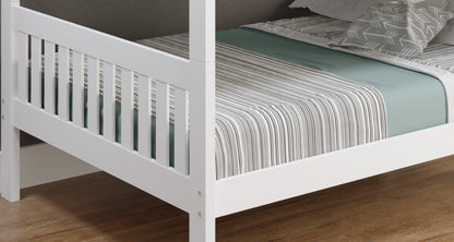 Austin Mission Full over Full Bunkbed