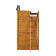 Tree House Teenager Solid Wood Twin Loft Bed