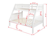 Austin Mission Twin over Full Bunkbed