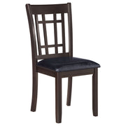 Juego de comedor Lavon de altura de mostrador ovalado en castaño claro