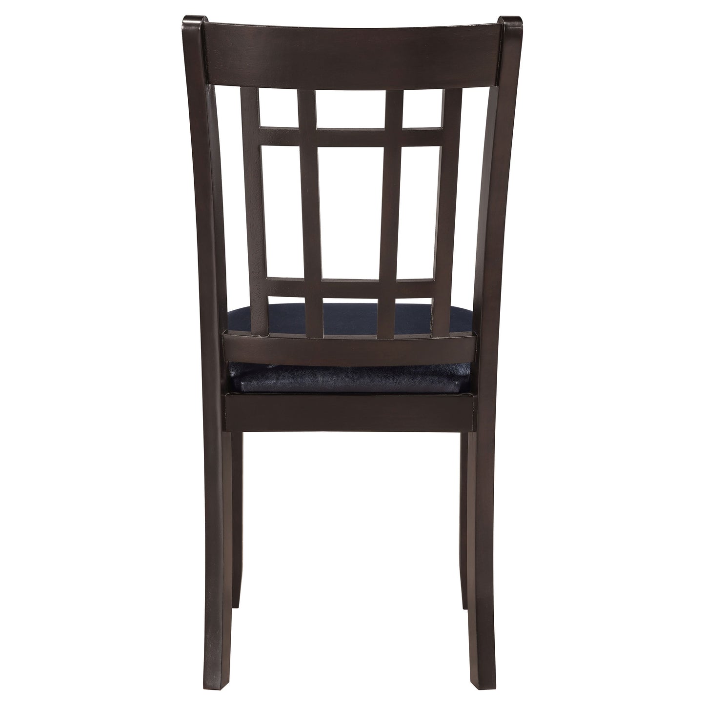 Silla de comedor auxiliar de madera Lavon color espresso (juego de 2)