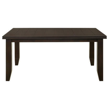 Dalila Rectangular Dining Table Set Cappuccino