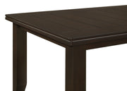 Conjunto de mesa de comedor rectangular Dalila Cappuccino