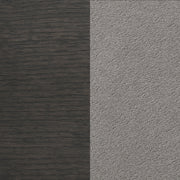 Dalila Fabric Upholstered Wood Dining Bench Dark Grey