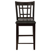 Lavon Oval Counter Height Dining Set Espresso