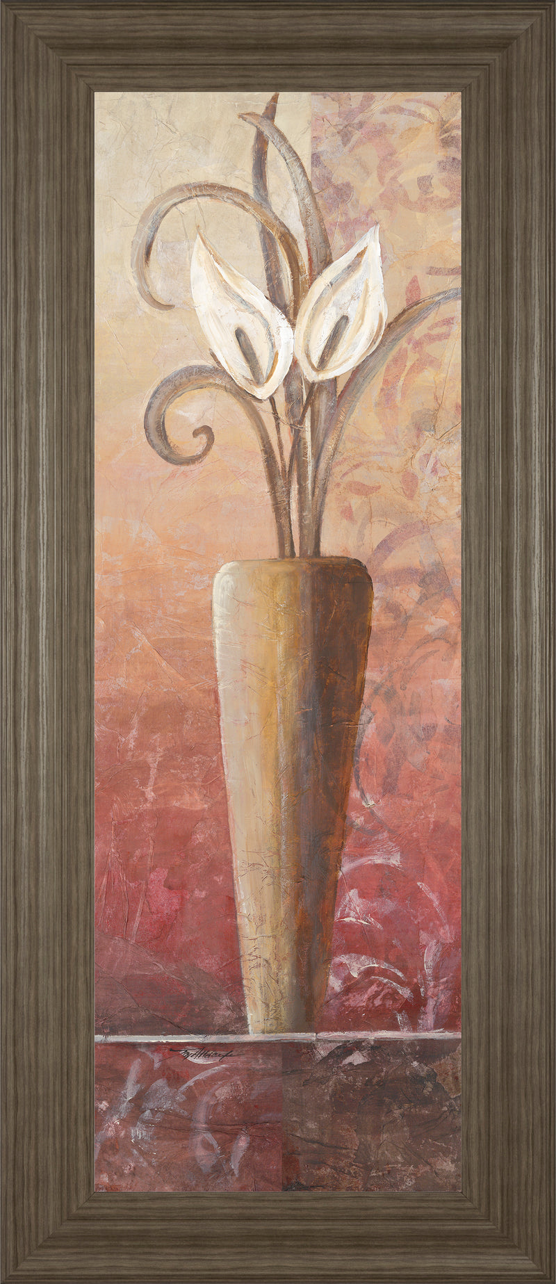Flower in Vase I 18X42