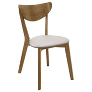 Juego de mesa de comedor rectangular Kersey color castaño