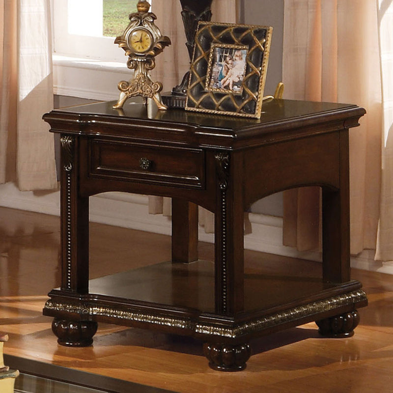 Mesa auxiliar rectangular Anondale de 24 "de largo