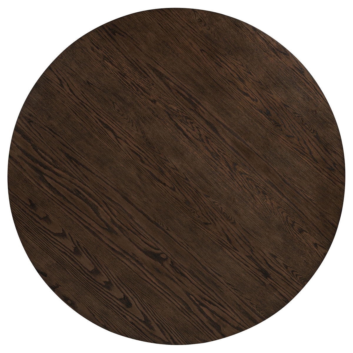Ridgewell Round Pedestal Dining Table Dark Oak