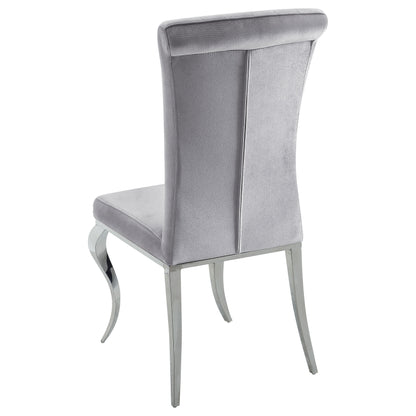 Betty Velvet Upholstered Dining Side Chair (Set of 4)