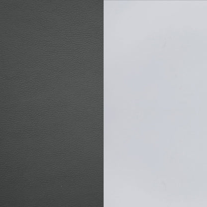 Taburete de bar cuadrado Gervase gris y cromado