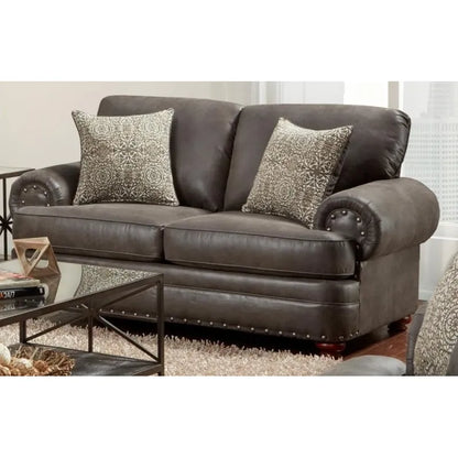 Marco Chocolate Loveseat