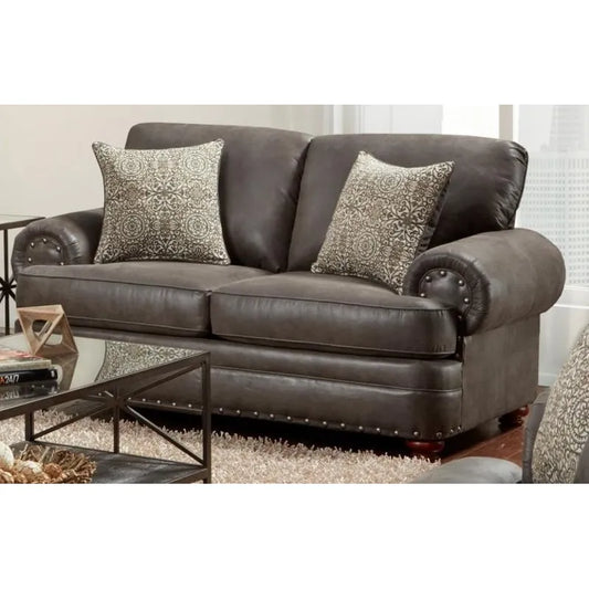 Marco Chocolate Loveseat