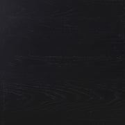 Mesa de comedor rectangular de madera Catherine de 84 pulgadas, color negro