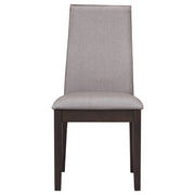 Juego de mesa de comedor rectangular Spring Creek color chocolate