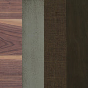 Juego de mesa de comedor rectangular Spring Creek color chocolate