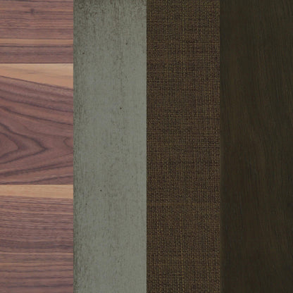 Juego de mesa de comedor rectangular Spring Creek color chocolate