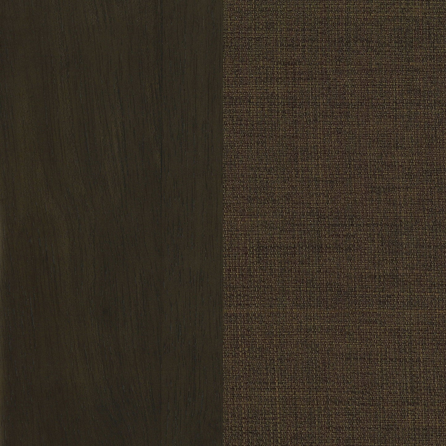 Silla de comedor tapizada Spring Creek color chocolate (juego de 2)