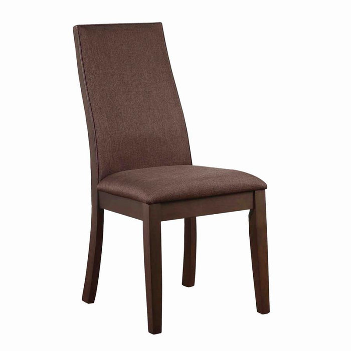 Spring Creek Rich Cocoa Brown Upholstered Side Chair
