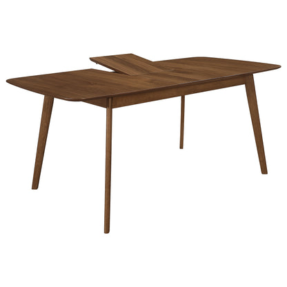 Mesa de comedor extensible Redbridge de 75 pulgadas en nogal natural