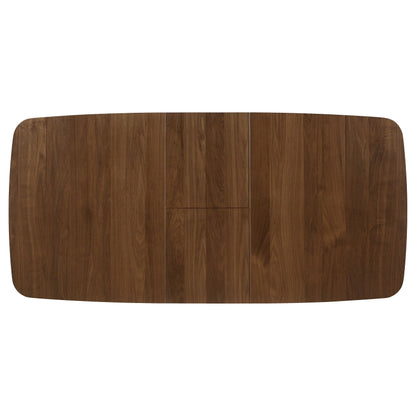 Mesa de comedor extensible Redbridge de 75 pulgadas en nogal natural