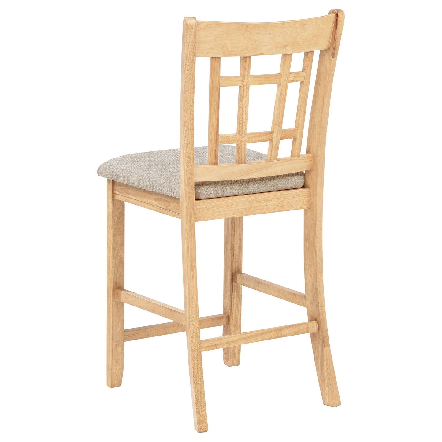 Lavon Wood Counter Height Dining Chair Grey and Light Oak (Set of 2)