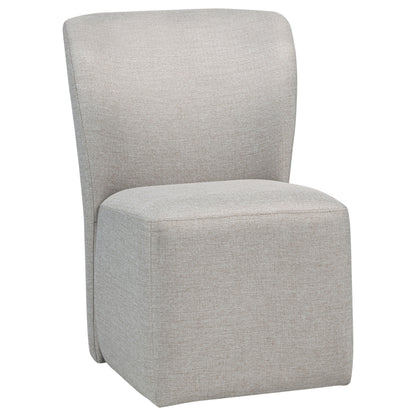 Jaelynn Upholstered Dining Side Chair Beige (Set of 2)