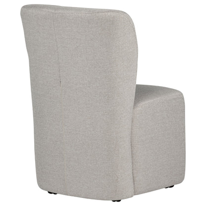 Jaelynn Upholstered Dining Side Chair Beige (Set of 2)