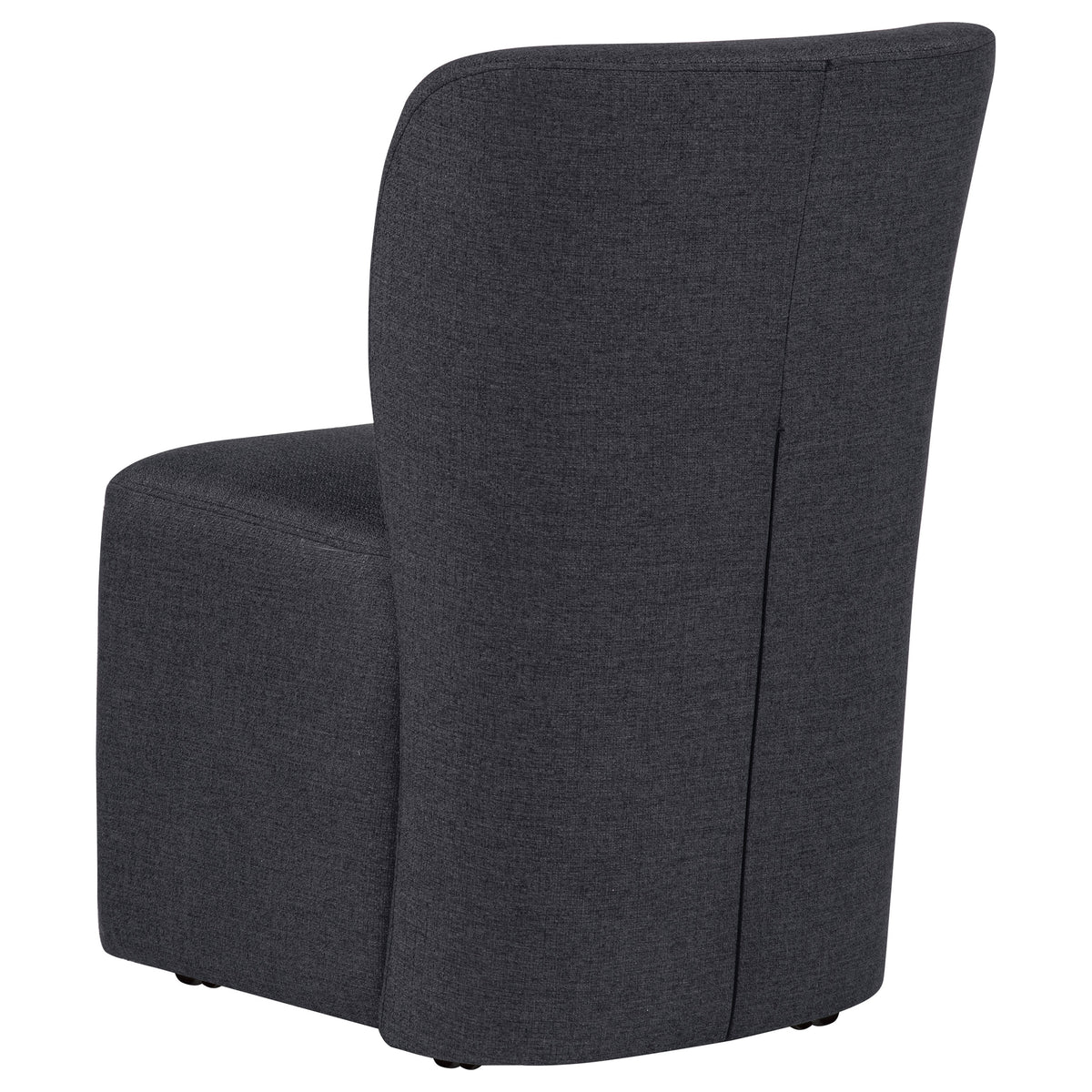 Jaelynn Upholstered Dining Side Chair Charcoal (Set of 2)