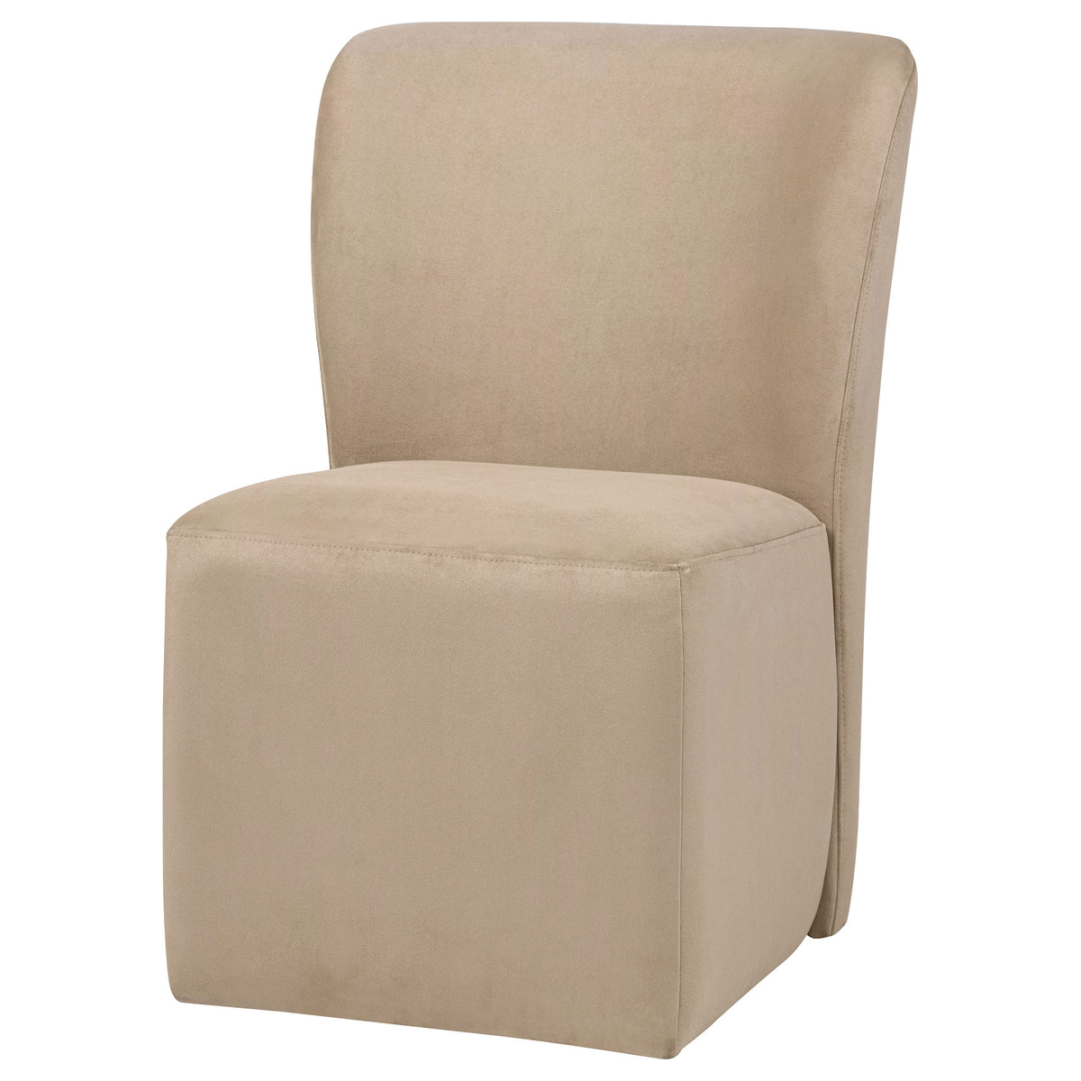 Jaelynn Upholstered Dining Side Chair Tan (Set of 2)