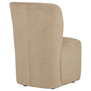 Jaelynn Upholstered Dining Side Chair Tan (Set of 2)
