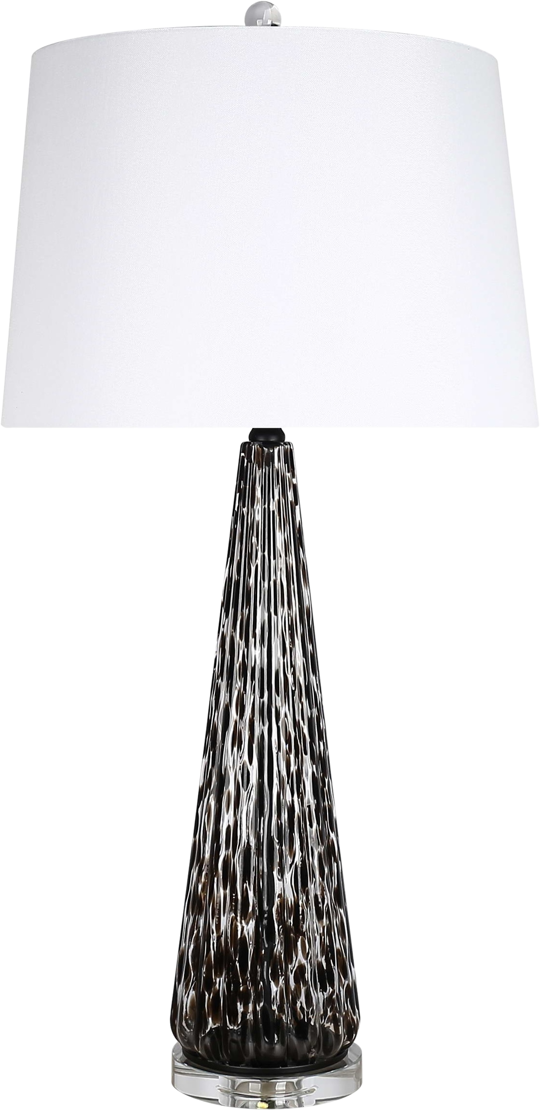 Eclipse Radiance Art Glass Table Lamp (Case Pack 2)