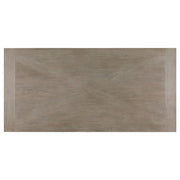 Juego de mesa de comedor rectangular Cornelia gris costero
