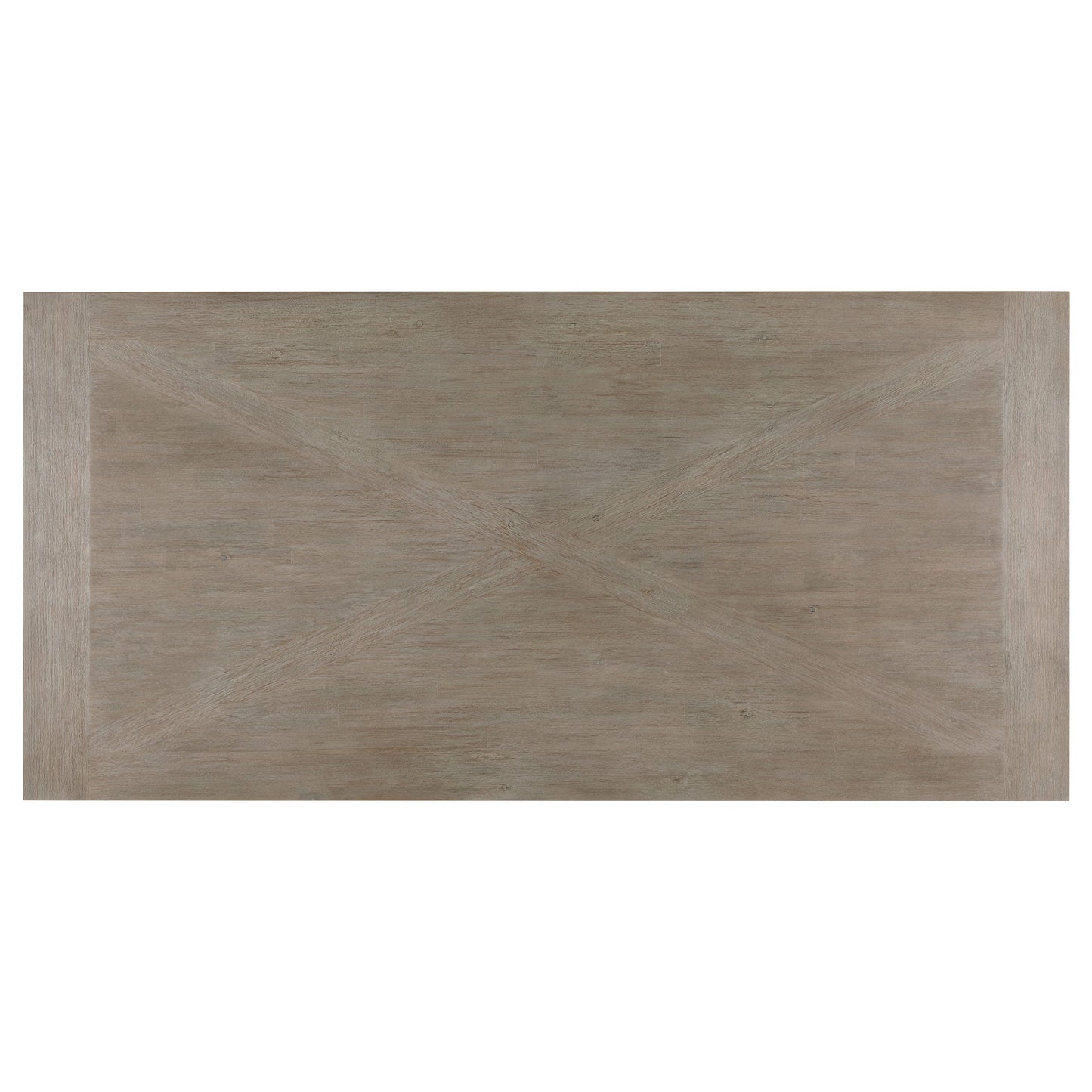 Mesa de comedor rectangular Cornelia de 82 pulgadas, gris costero