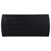 Brookmead  Extension Leaf Dining Table Set Black