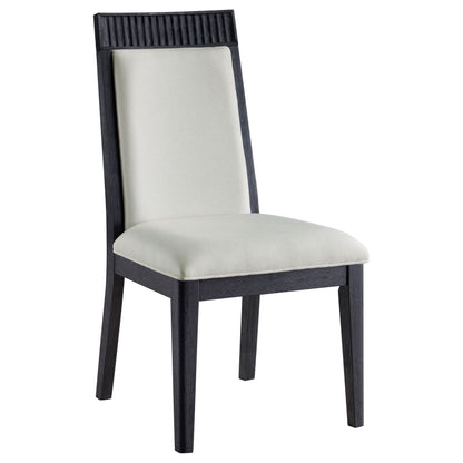 Brookmead  Extension Leaf Dining Table Set Black