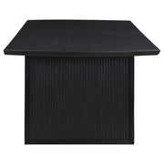 Brookmead  Extension Leaf Dining Table Set Black